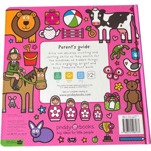 Treasure Hunt for Girls : Over 500 Hidden Pictures to Search for, - Picture 3 of 3